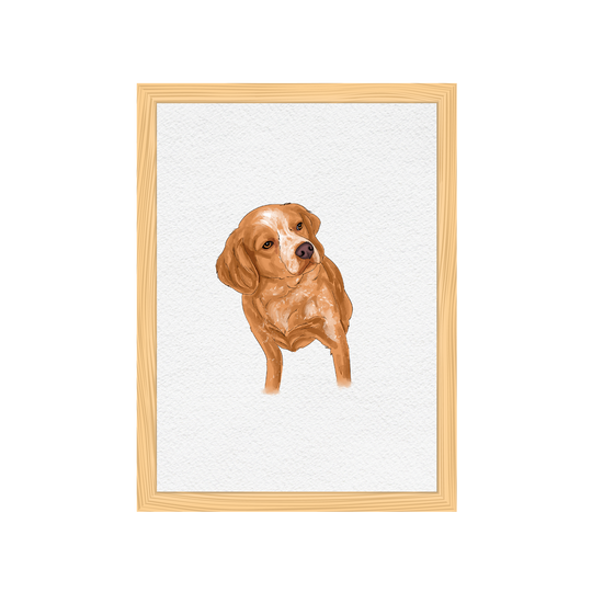 Mini custom watercolor pet portrait from photo, Hand Painted Dog Portrait, Pet Painting, personalized dog portrait, Pet Memorial Gift